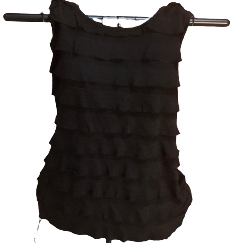 AB Studio Pretty Ruffles Blouse
